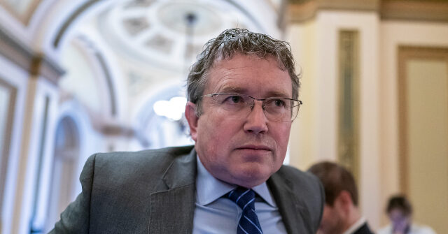 Report: Thomas Massie Says He Will Not Vote for Johnson as Speaker After Spending Bill