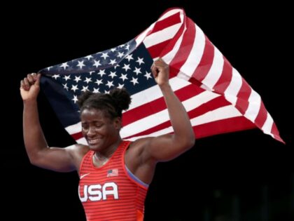 Olympic Gold Medalist Tamyra Mensah-Stock Says Wrestling Men is ‘Very Difficult,’ Shoul