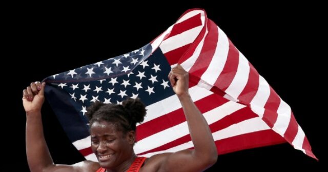 Olympic Gold Medalist Tamyra Mensah-Stock Says Wrestling Men is 'Very Difficult,' Should Only Happen in Practice