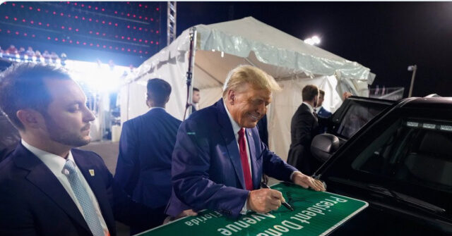 Miami-Dade County Debuts President Donald J Trump Avenue