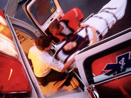 Emergency medical services - stock photo