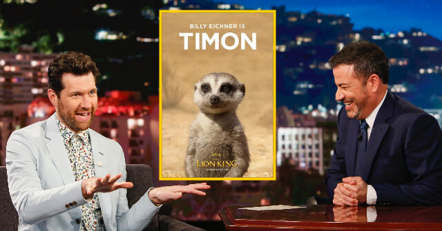 Disney’s ‘The Lion King 2’ Star Billy Eichner Can’t Get Through His Jimmy Kimmel Interview Without Taking Swipes at Trump