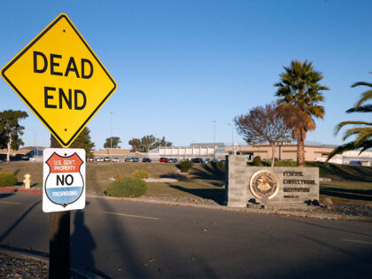 The Federal Correctional Institution is seen in Dublin, Calif. on Wednesday, Dec. 23, 2020