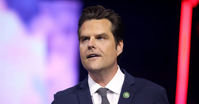 Report: Former GOP Rep. Matt Gaetz Joining OANN as News Anchor