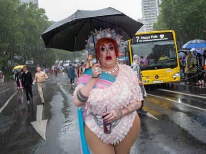 mentally ill transgender person on the march