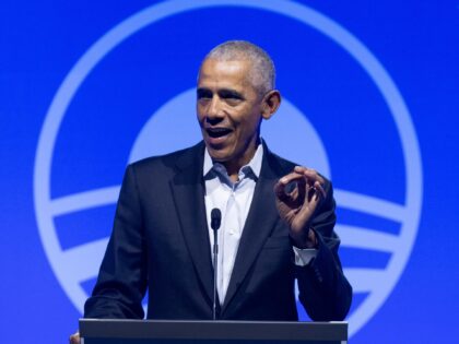 CHICAGO, ILLINOIS - DECEMBER 05: Former President Barack Obama addresses the Obama Foundat