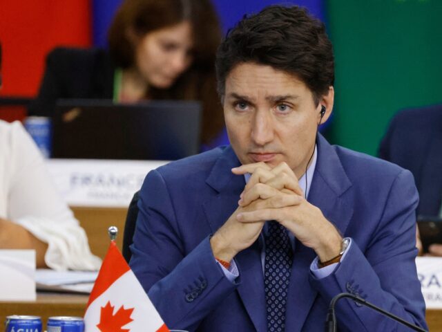 Canada's Prime Minister Justin Trudeau attends the third session of the G20 Leaders' Meeti