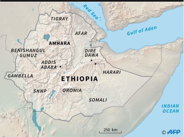 The accident took place in southern Ethiopia