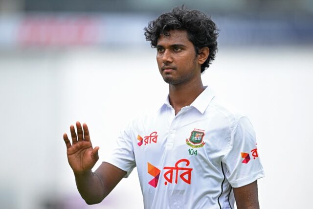 Bangladesh's Hasan Mahmud sparked a seven-run win over West Indies in the opener of a T20