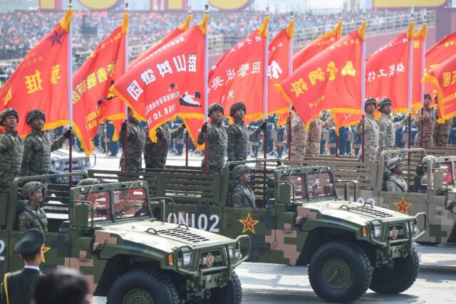 Beijing's military -- which it has been working to modernise for several decades -- has ma