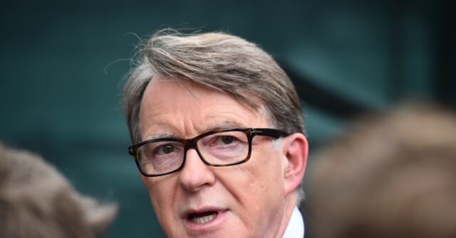 Peter Mandelson Named UK Ambassador to US