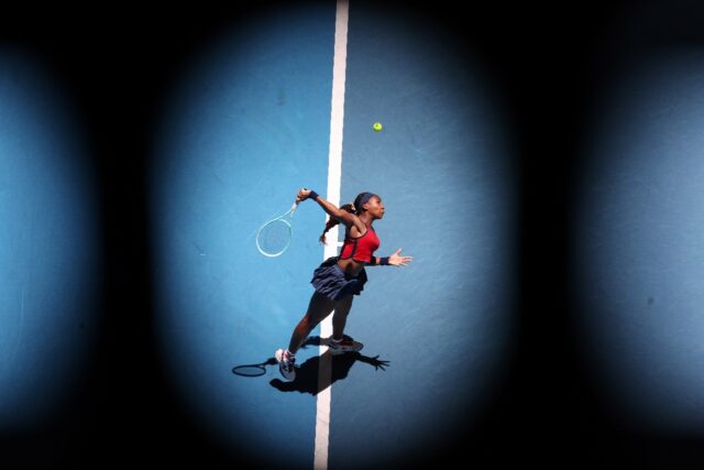 Coco Gauff helped steer the United States into the United Cup quarter-finals
