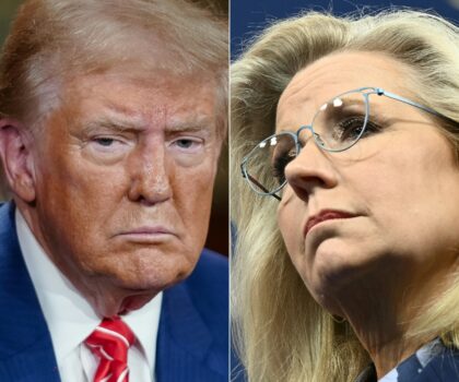 Donald Trump has a long history of attacking Liz Cheney