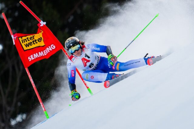 Federica Brignone won in Semmering for the first time in her career