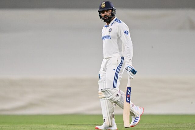 India's Rohit Sharma will drop down the order for the second Test against Australia