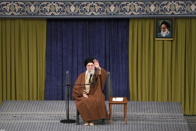 Iran's supreme leader Ayatollah Ali Khamenei denied that militant groups around the region