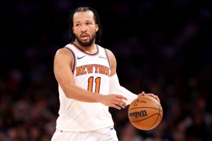 Jalen Brunson scored 55 points to power the New York Knicks to an NBA overtime victory ove