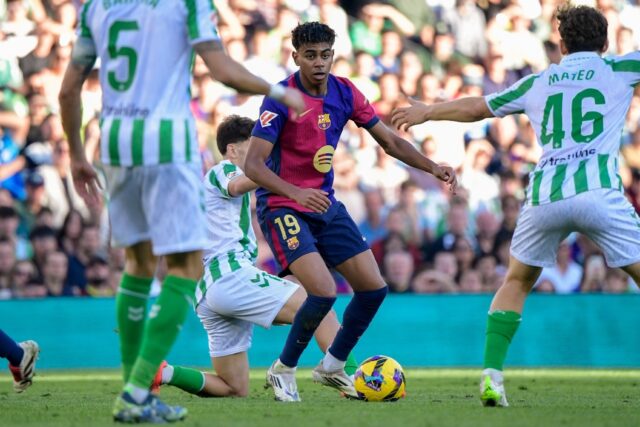 Lamine Yamal shone but Barcelona were held by Real Betis