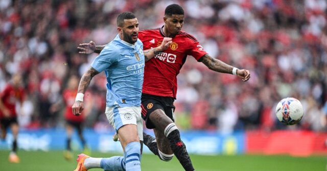 Manchester City Hosts Struggling Manchester United