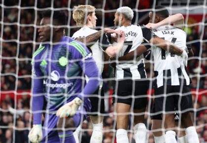 Manchester United have lost four consecutive games after a 2-0 defeat to Newcastle