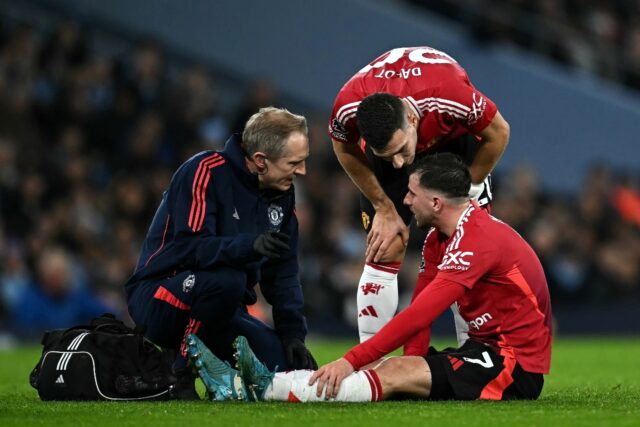 Mason Mount has been plagued by injuries since joining Manchester United