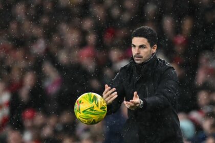 Mikel Arteta is celebrating five years in charge of Arsenal