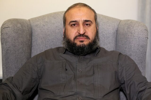 Murhaf Abu Qasra, a former agronomist, has led the armed wing of Syria's Islamist group Ha