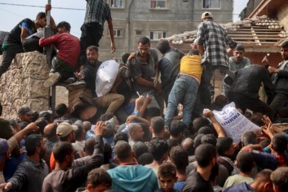 Palestinians in Gaza are facing massive shortages of flour and bread