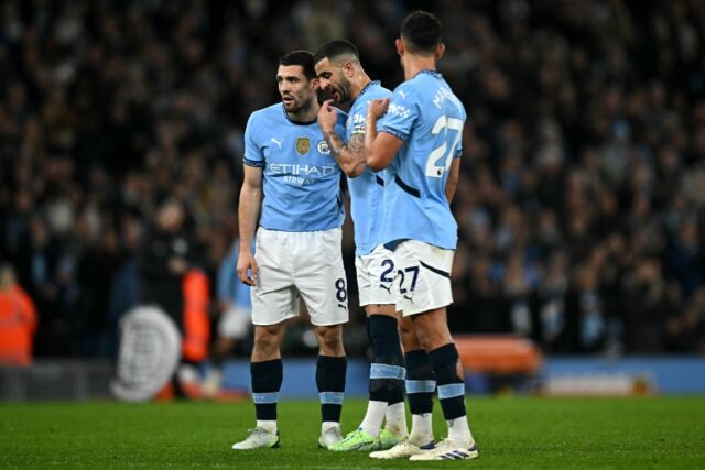 Pep Guardiola's Manchester City have won once in 11 games