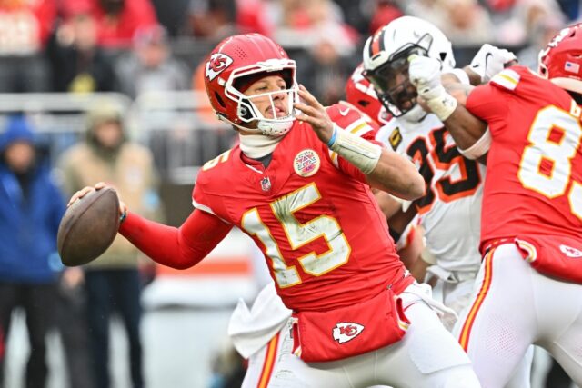 Quarterback Patrick Mahomes of the defending NFL champion Kansas City Chiefs is expected t