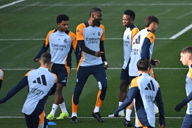 Real Madrid's Brazilian forward Vinicius Junior will return for the Champions League clash