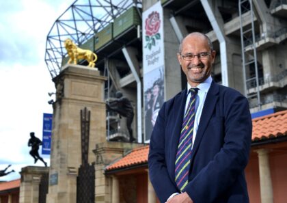 Standing down - English Rugby Football Union chairman Tom Ilube