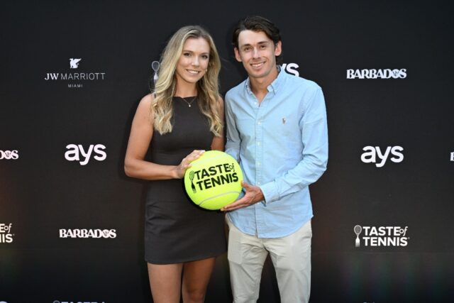 Tennis players stars Alex de Minaur and Katie Boulter have become engaged