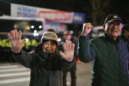 Thousands took to the streets in Seoul after South Korean President Yoon Suk Yeol briefly