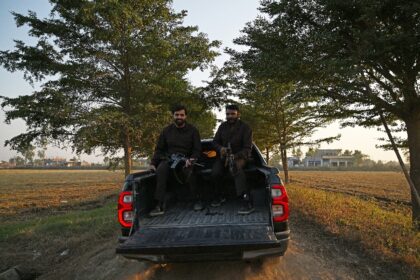 The Toyota Hilux 'has everything', one Pakistani politician told AFP, including room for a