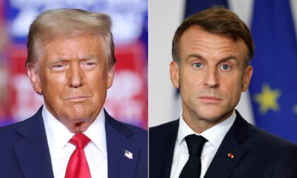 Trump and Macron have had an up and down relationship