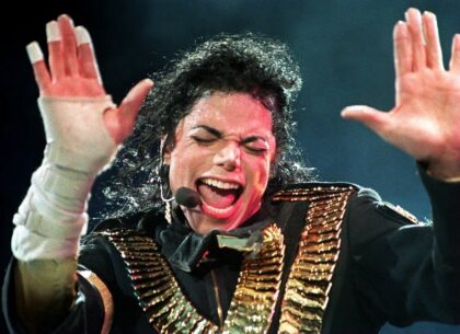 US pop megastar Michael Jackson performs during his 'Dangerous' tour in Singapore in Septe