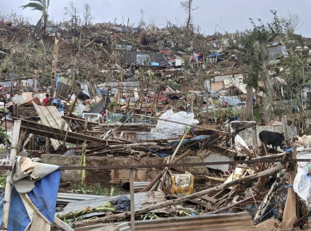 Cyclone Chido The Associated Press