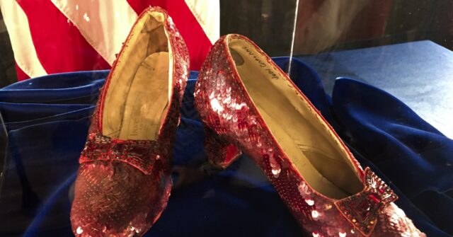 Man accused of hiding stolen 'Wizard of Oz' ruby slippers plans to ...