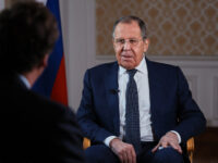 Russia’s Lavrov Tells Tucker Country Not at War With U.S., But Will Use All Means to Defend I