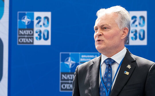 Lithuanian Prez Backs Trump's NATO Spending Boost Demands