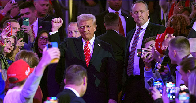 Trump Makes Triumphant Crowd Entrance at Inaugural Eve MAGA Rally