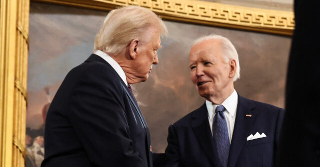 Biden Letter to Trump Revealed: 'May God Bless You and Guide You'