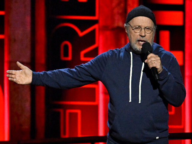 INGLEWOOD, CALIFORNIA - JANUARY 30: Billy Crystal speaks onstage during the FIREAID Benefi