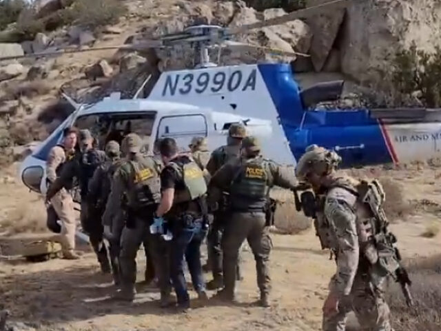 Border Patrol agents rescue US citizen shot by cartel terrorists. (U.S. Border Patrol/El C