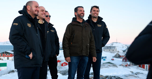 Trump Jr. Visits Greenland as His Father Considers Purchasing Landmass