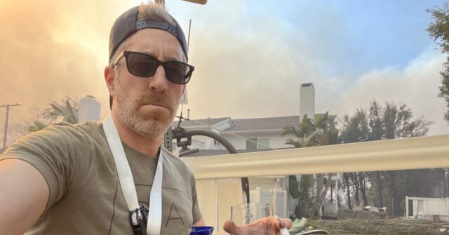 WATCH: Breitbart Editor Tries to Save House in Palisades Fire