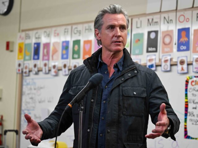 CALIFORNIA, USA - JANUARY 23: Governor Gavin Newsom answers questions after a press confer