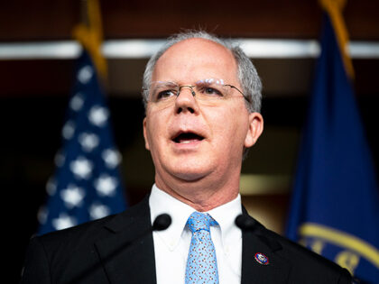 Rep. Brett Guthrie, R-Ky., speaks during the House Republican Conference news conference i