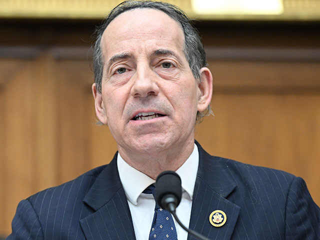 US Representative Jamie Raskin, Democrat of Maryland, speaks during the testimony of Speci